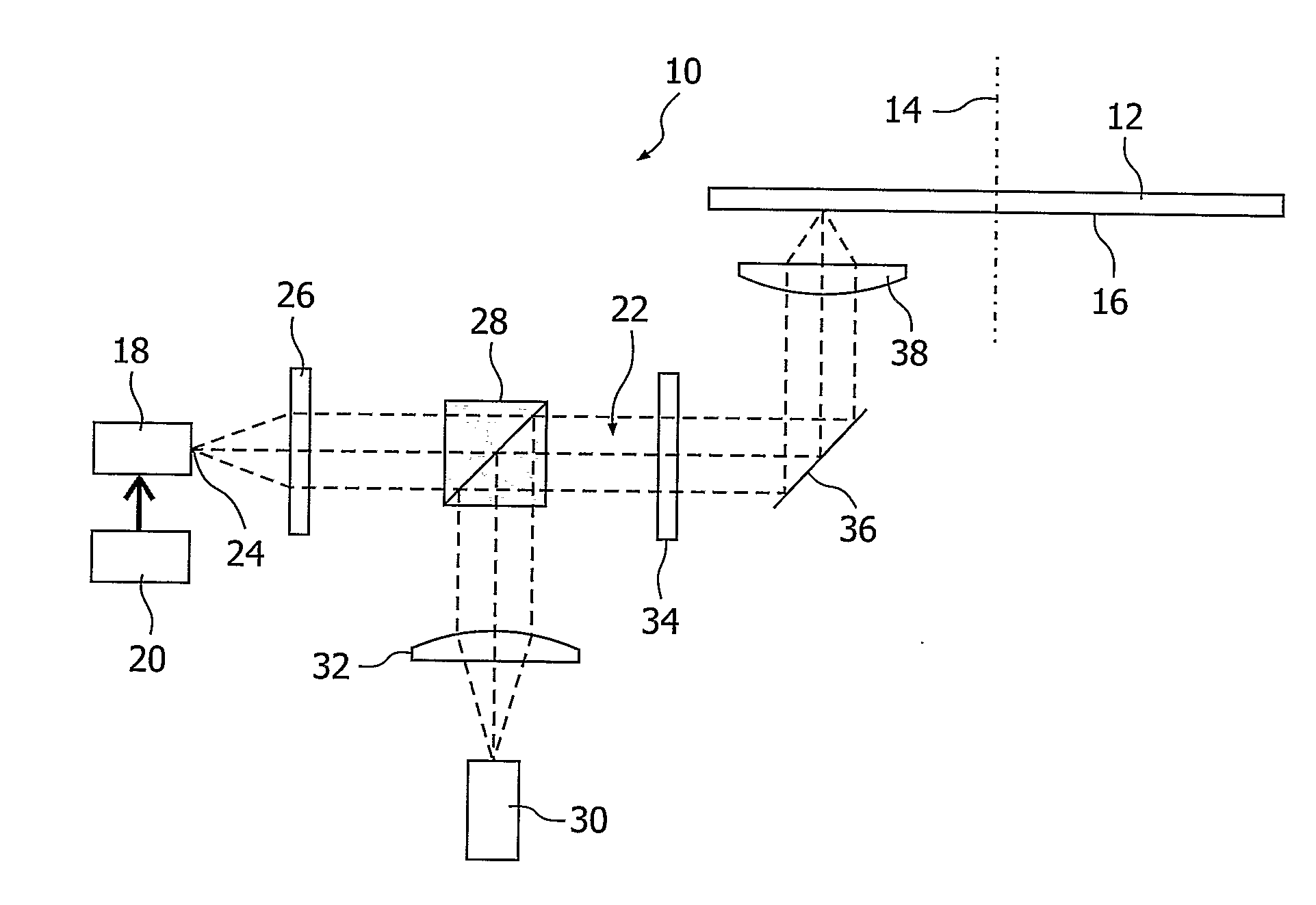 System For Reducing Feedback Noise Due to Relaxation Oscillation in Optical Data Recording Reproducing Systems Using Optimized External Cavity