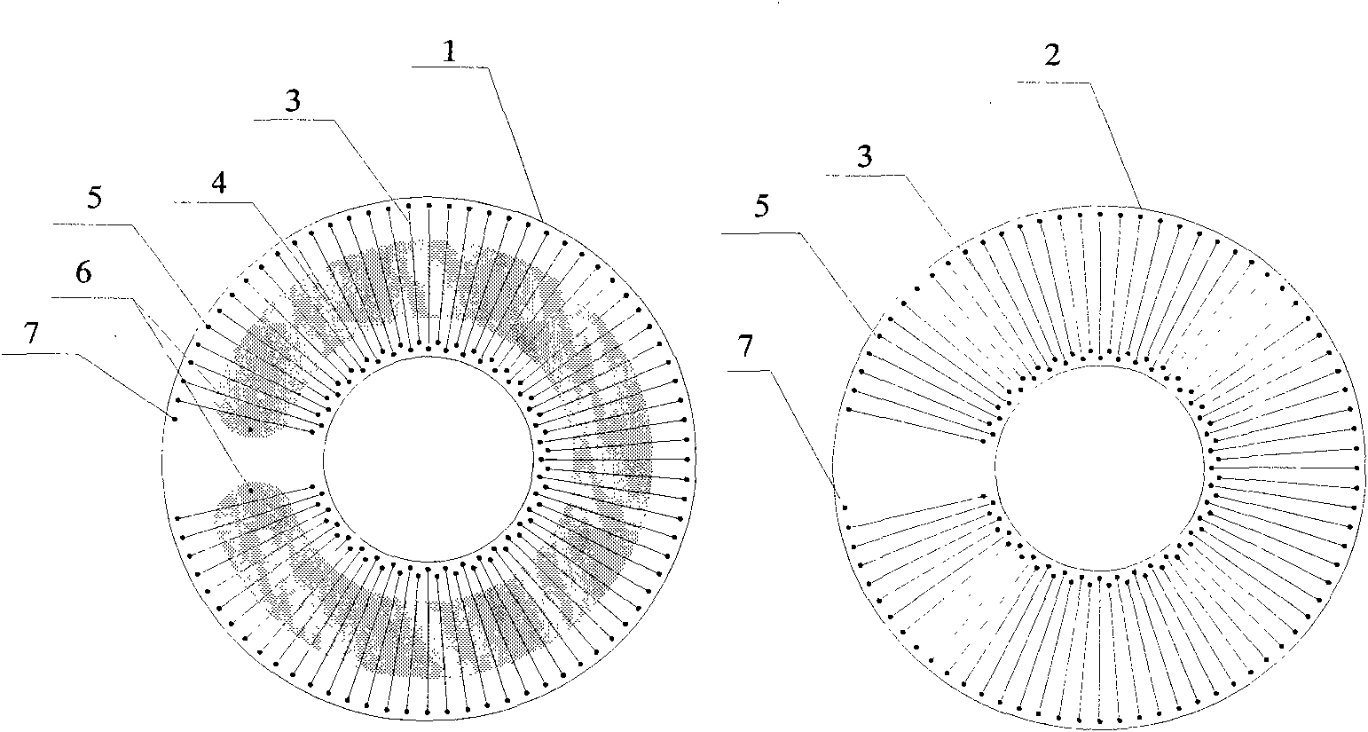 PCB-type traveling wave sensor