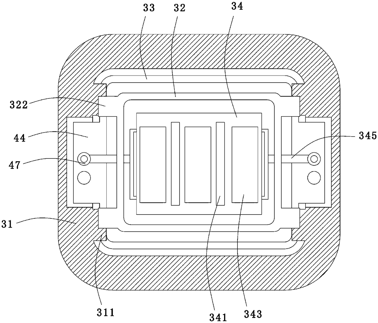 Device for preparing organic fertilizer