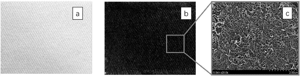 Preparation method for carbon nanotube-based conductive cotton fabric