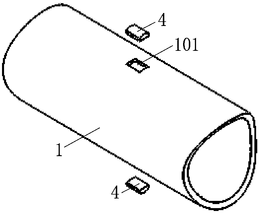 Fixed connecting structure and method for conductor and insulator supporting conductor