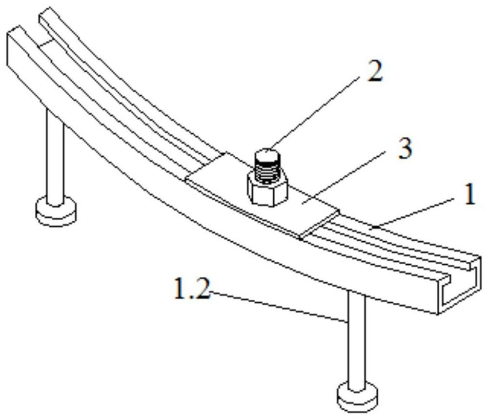 A method and an anchoring device for increasing the pull-out force of the concrete around the pre-embedded channel