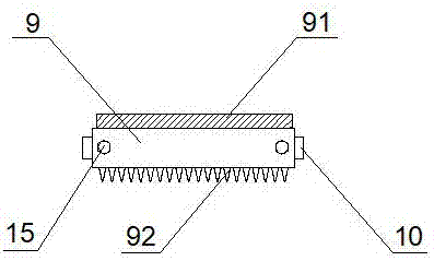 Photovoltaic-panel surface cleaning device