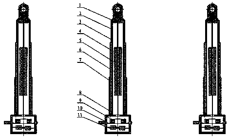 Capacitive cable-type voltage transducer for ring main unit