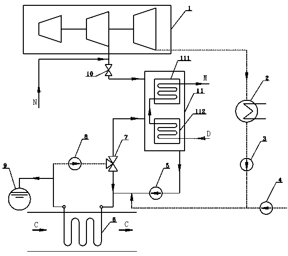 Low-pressure expanded economizer system