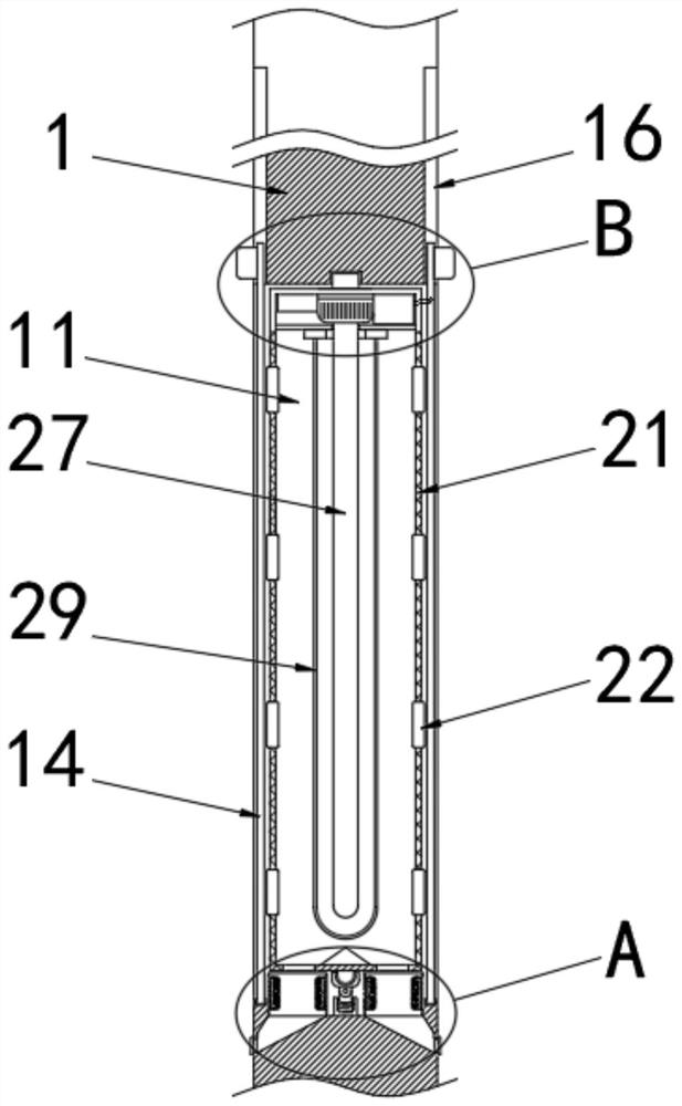 Vertical insect trapping door and window