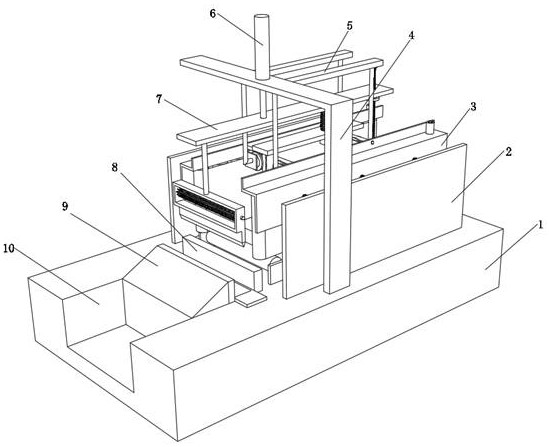 A hydraulic machining equipment with protective mechanism