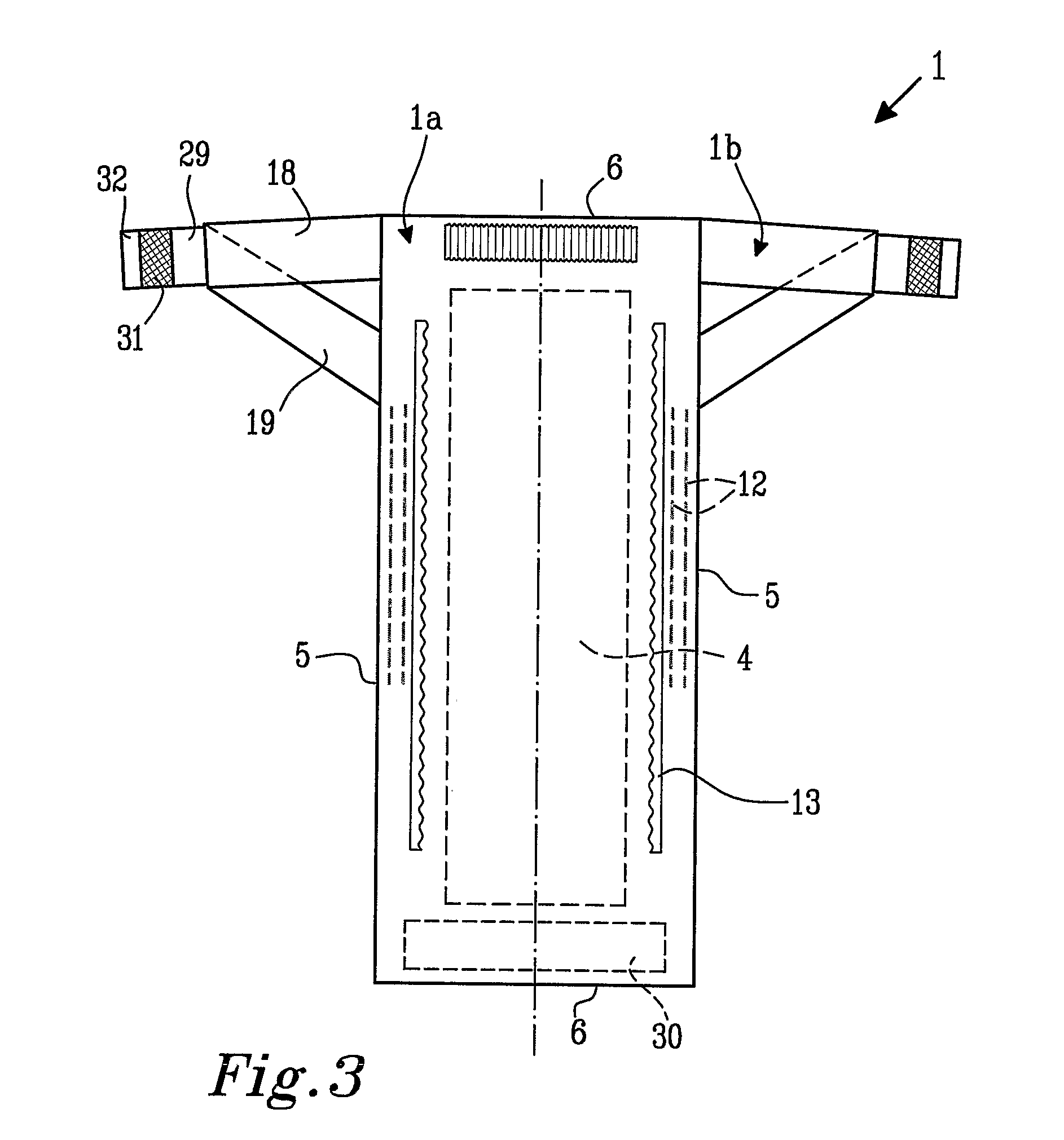 Side Panel for an Absorbent Article, Such as a Diaper, an Incontinence Guard or Similar Item