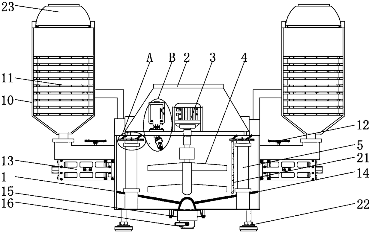 Environmental-protection industrial sewage treatment device