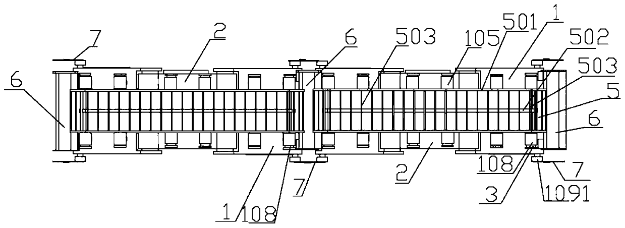 Earth and stone work conveying vehicle