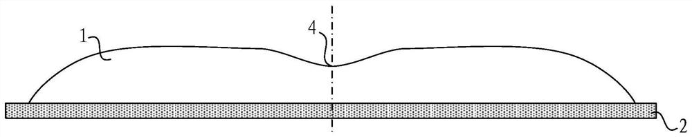 A kind of oled display backplane and preparation method thereof