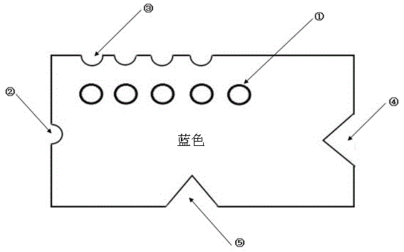 Shellfish pedigree breeding marking contrast method