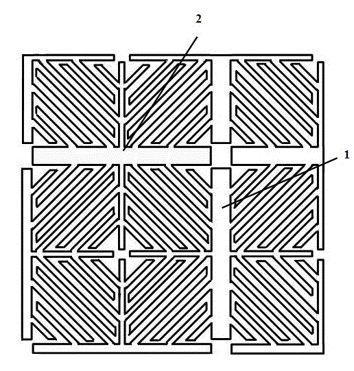 Wiring structure of induction layer