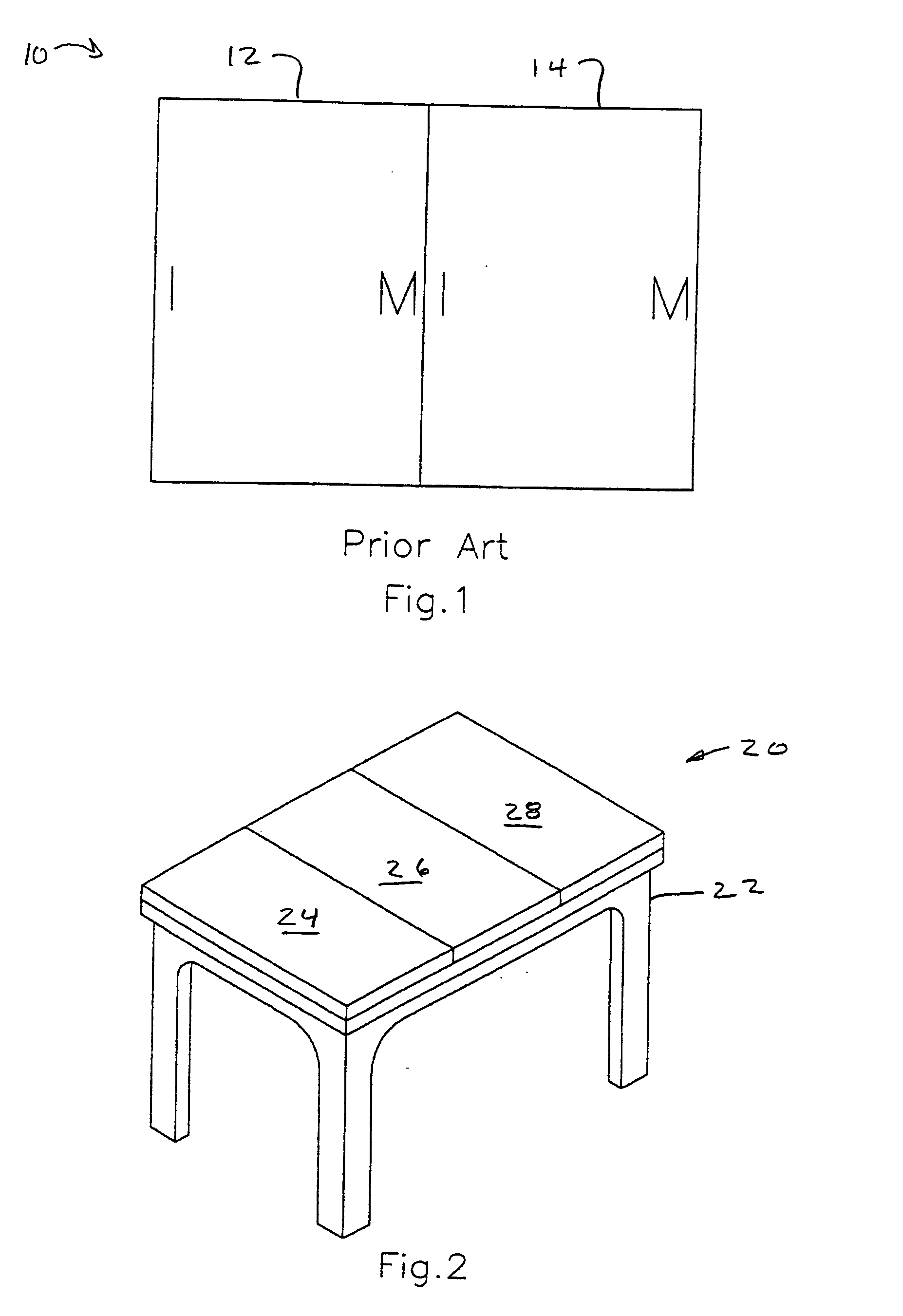 Table pad coupling system