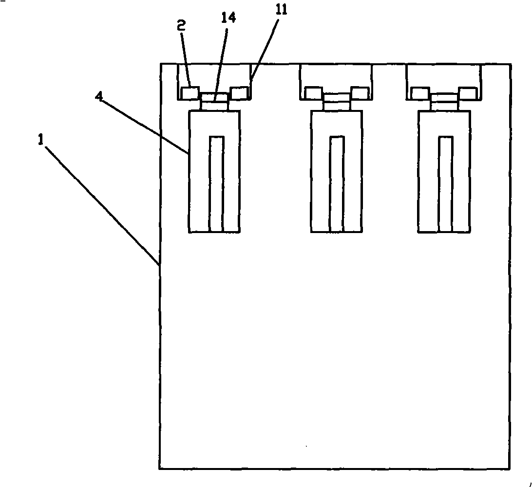 Bottle burying machine