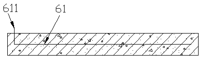 A building structure with a temperature control device