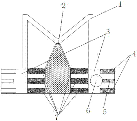 Back-displacement-prevention enterostomy bellyband