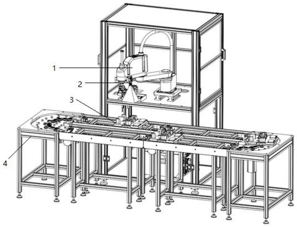 Transformer automatic assembly method based on machine vision