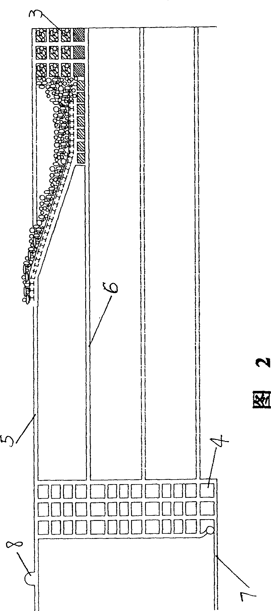 Coal-mining method of high-dipping thick seam