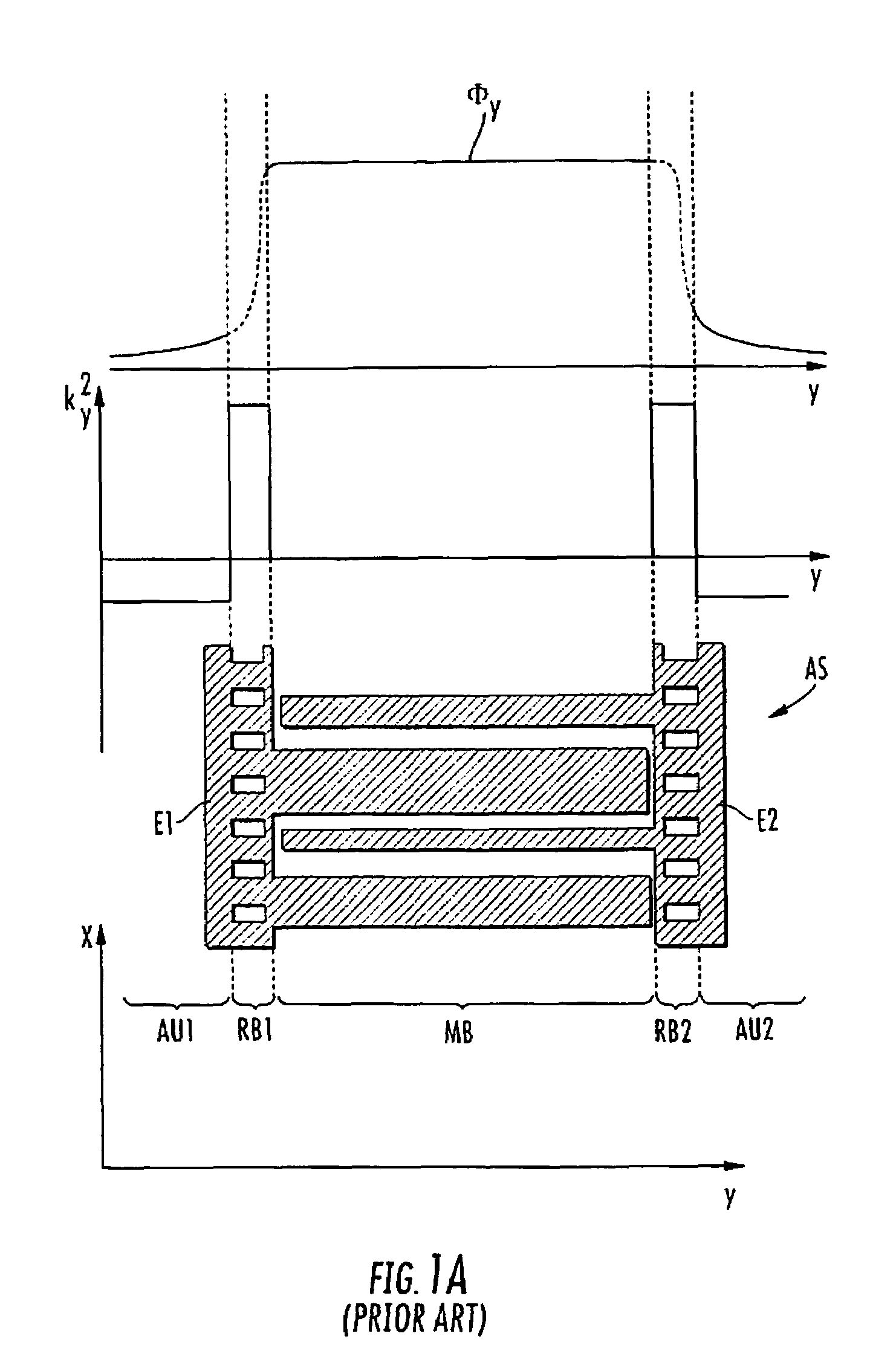 SAW filter operable in a piston mode