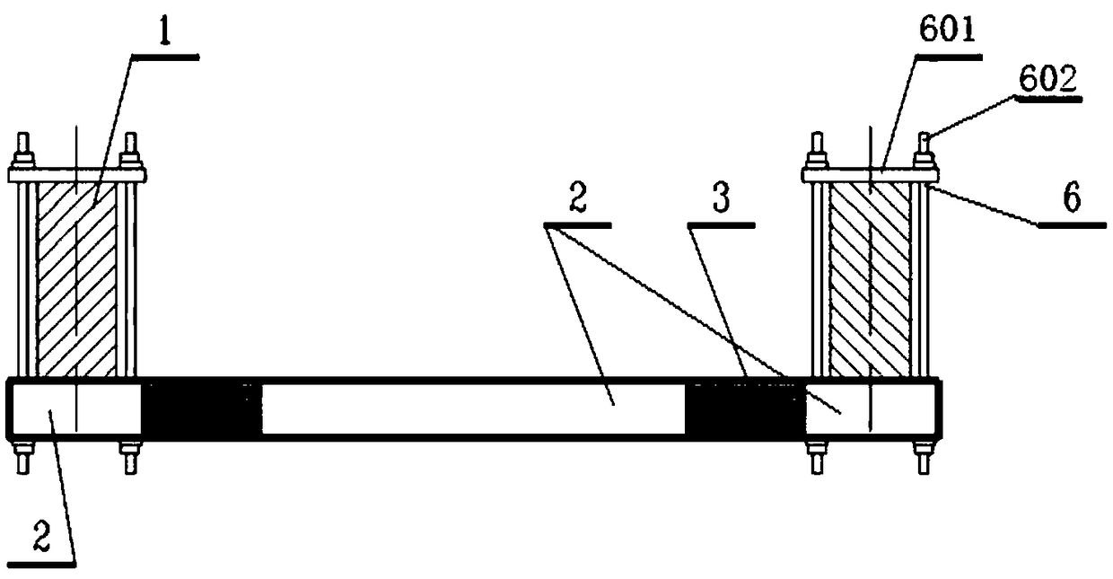 Aluminum electrolysis serial head groove emergency device and emergency method thereof