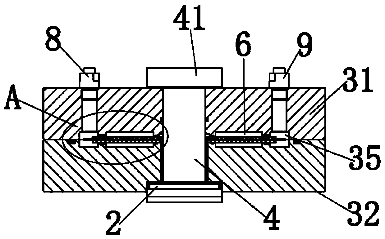 Device and method for testing performance of membrane module flow guide net