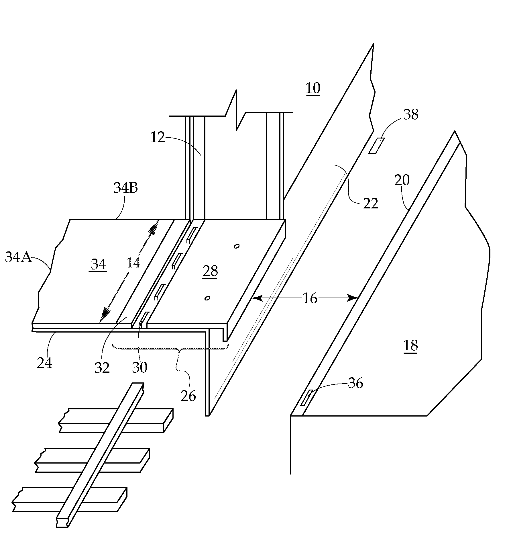 Train-to-platform gap mitigator