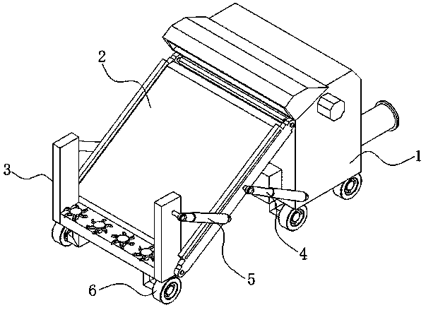 Straw pulverizing and returning-to-field integrated machine