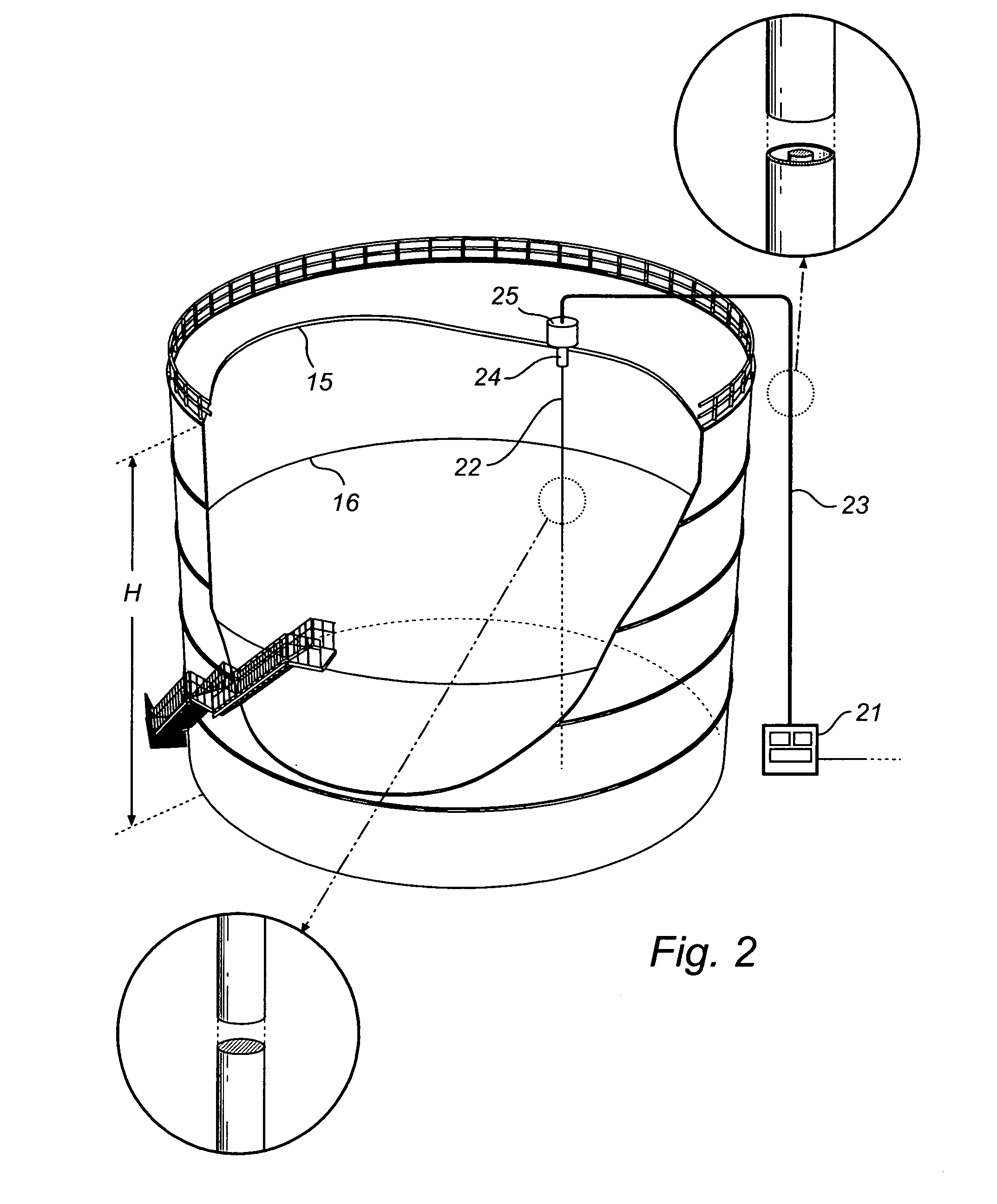 Radar level gauge system