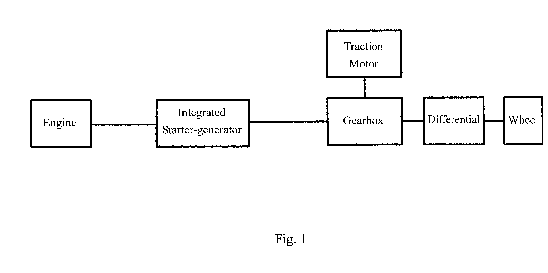 Hybrid electric drive unit, hybrid drive system and control method thereof