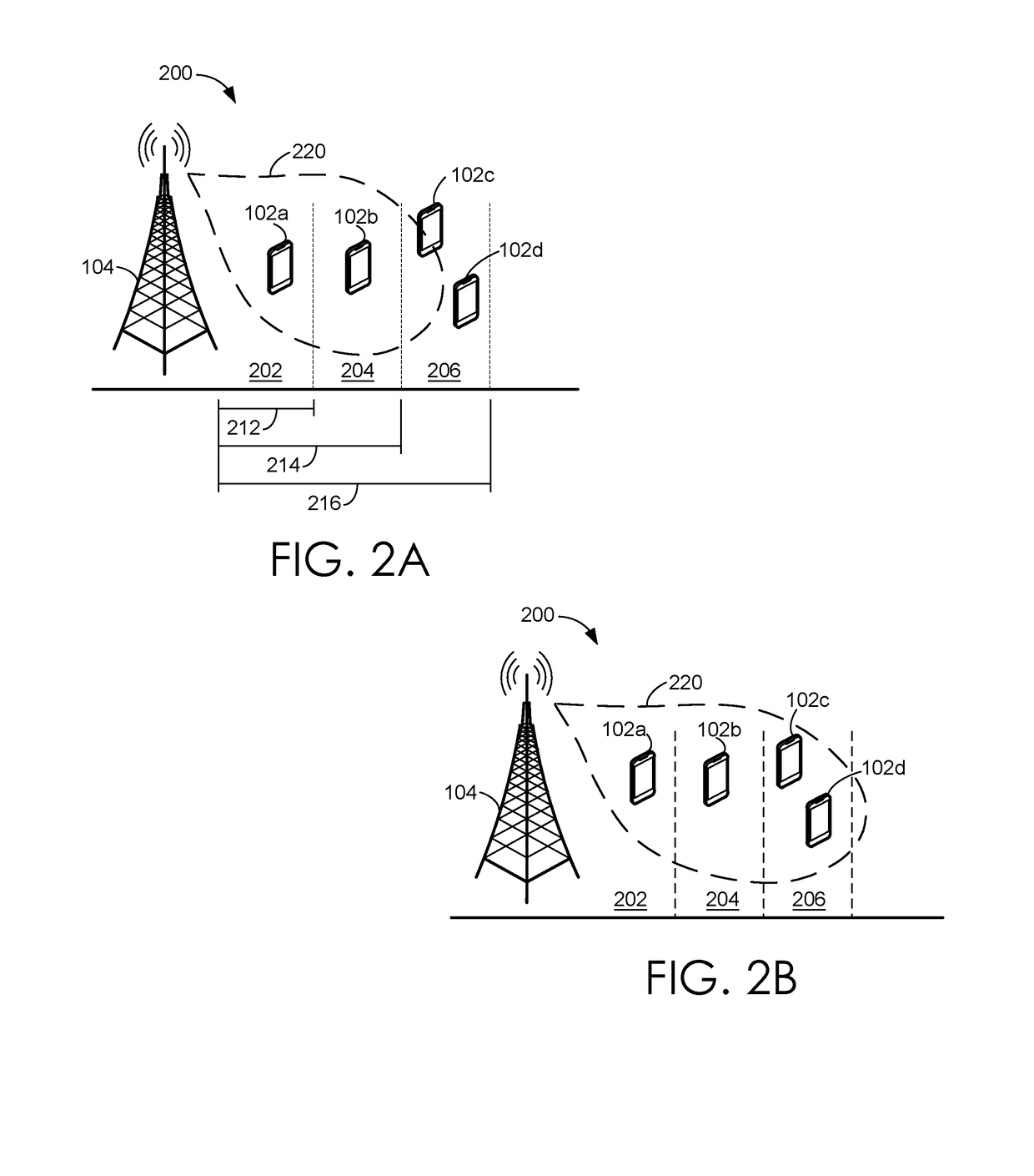 Optimization of full-power broadcast beamforming