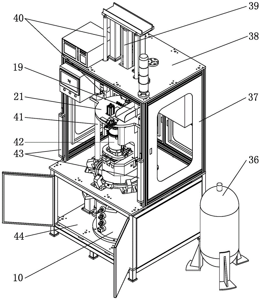 Sealing property detection device for submersible pump