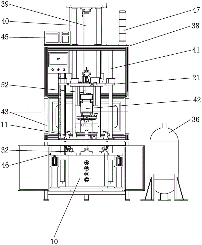 Sealing property detection device for submersible pump