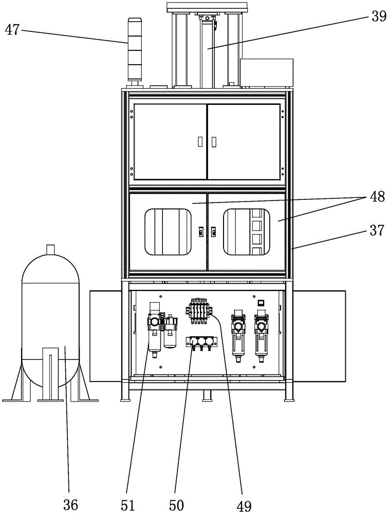 Sealing property detection device for submersible pump