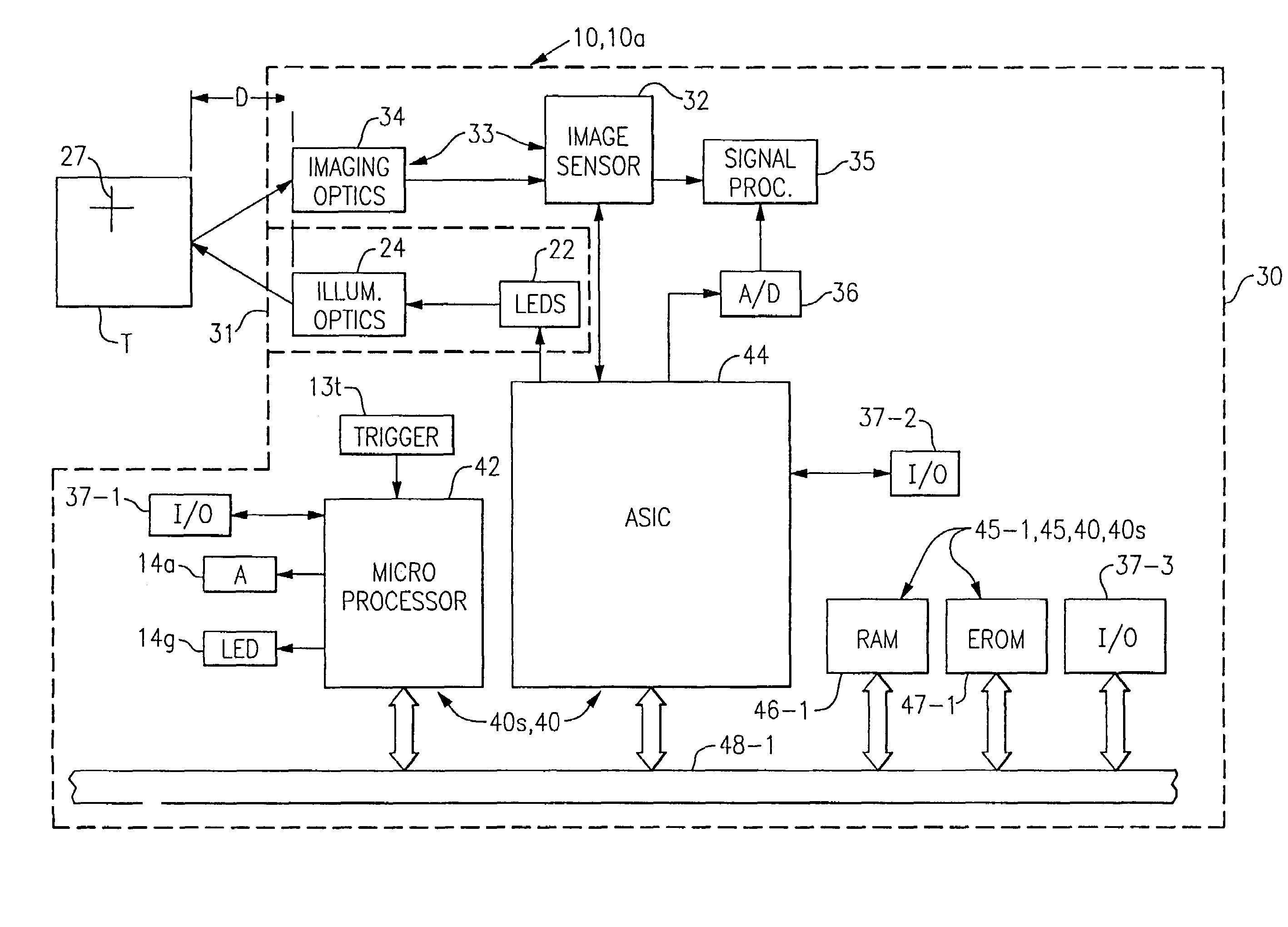 Adaptive optical image reader