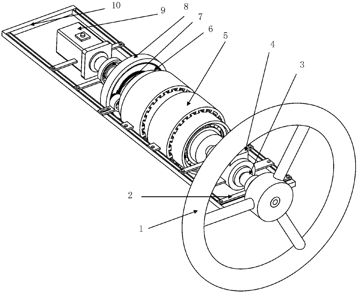 Planet-gear magnetorheological fluid dual-drum force feedback device and application method thereof