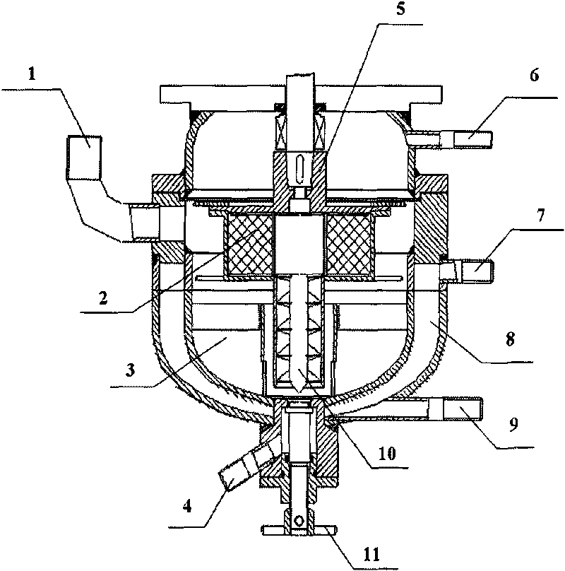 Method and device for preparing medicament particles with nano-micro structure