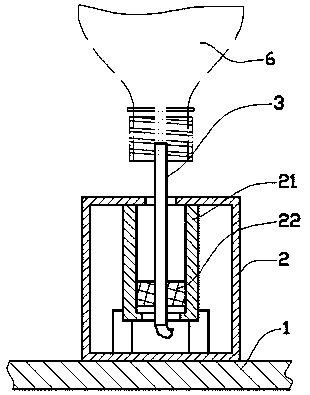 Automatic telescopic cleaning device