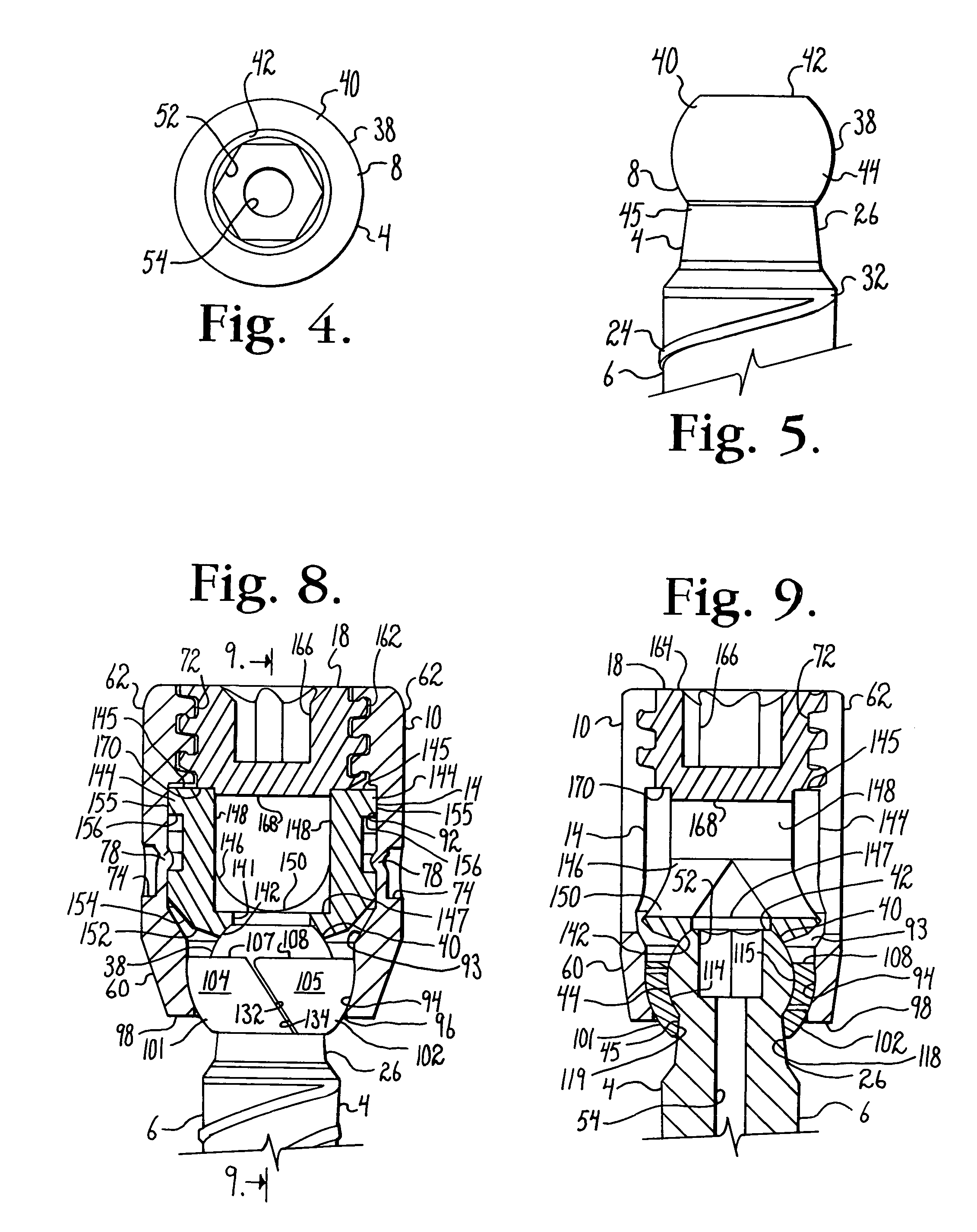 Bone anchors with longitudinal connecting member engaging inserts and closures for fixation and optional angulation