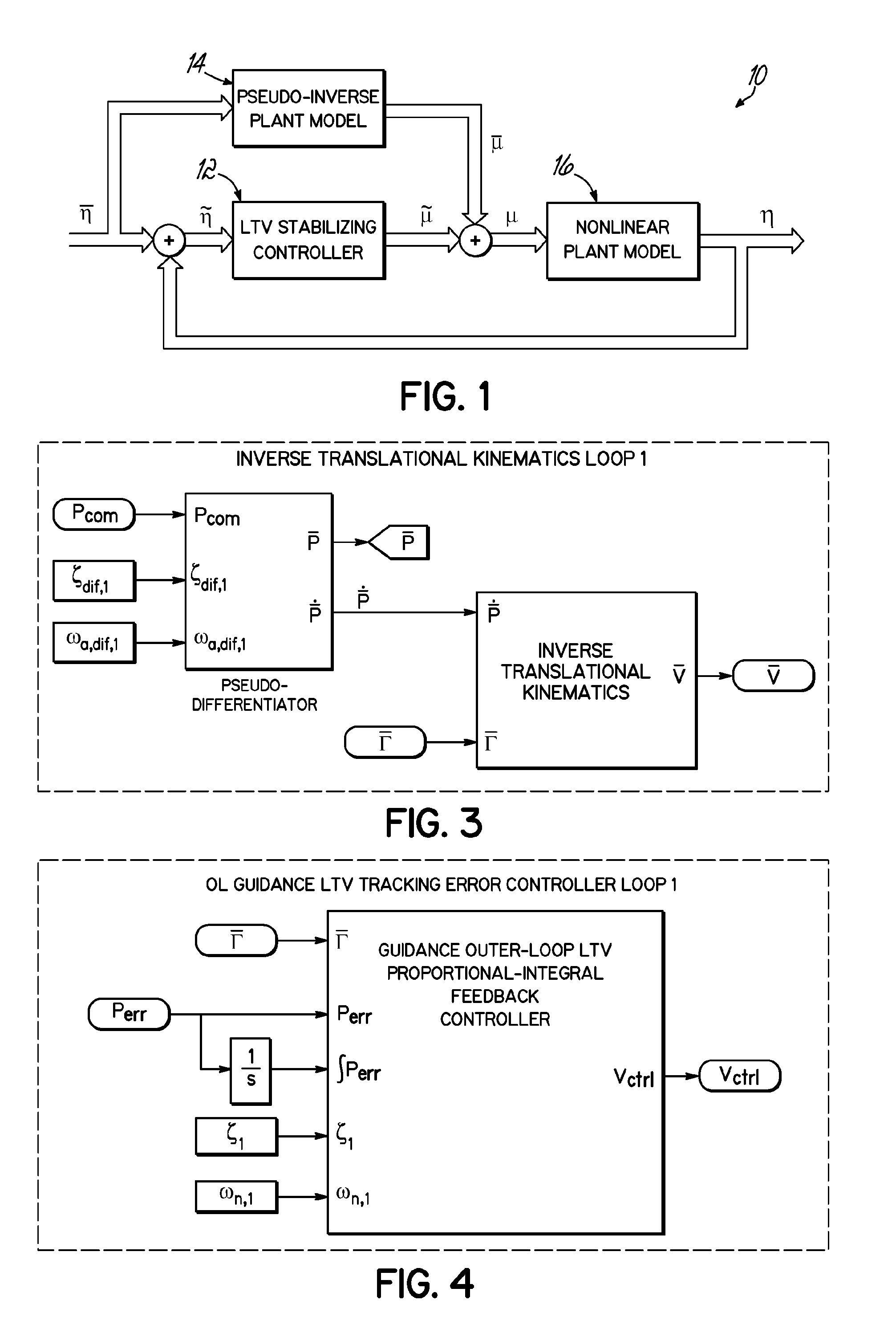 Trajectory tracking flight controller