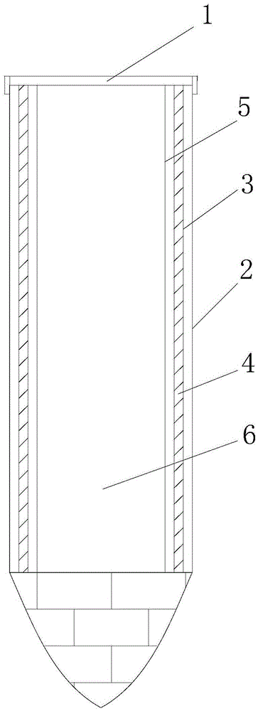 Protecting device for explosive in high-temperature blasthole and using method of protecting device