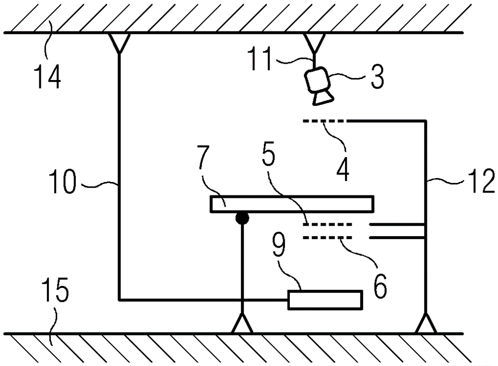 Device and method for X-ray phase contrast imaging