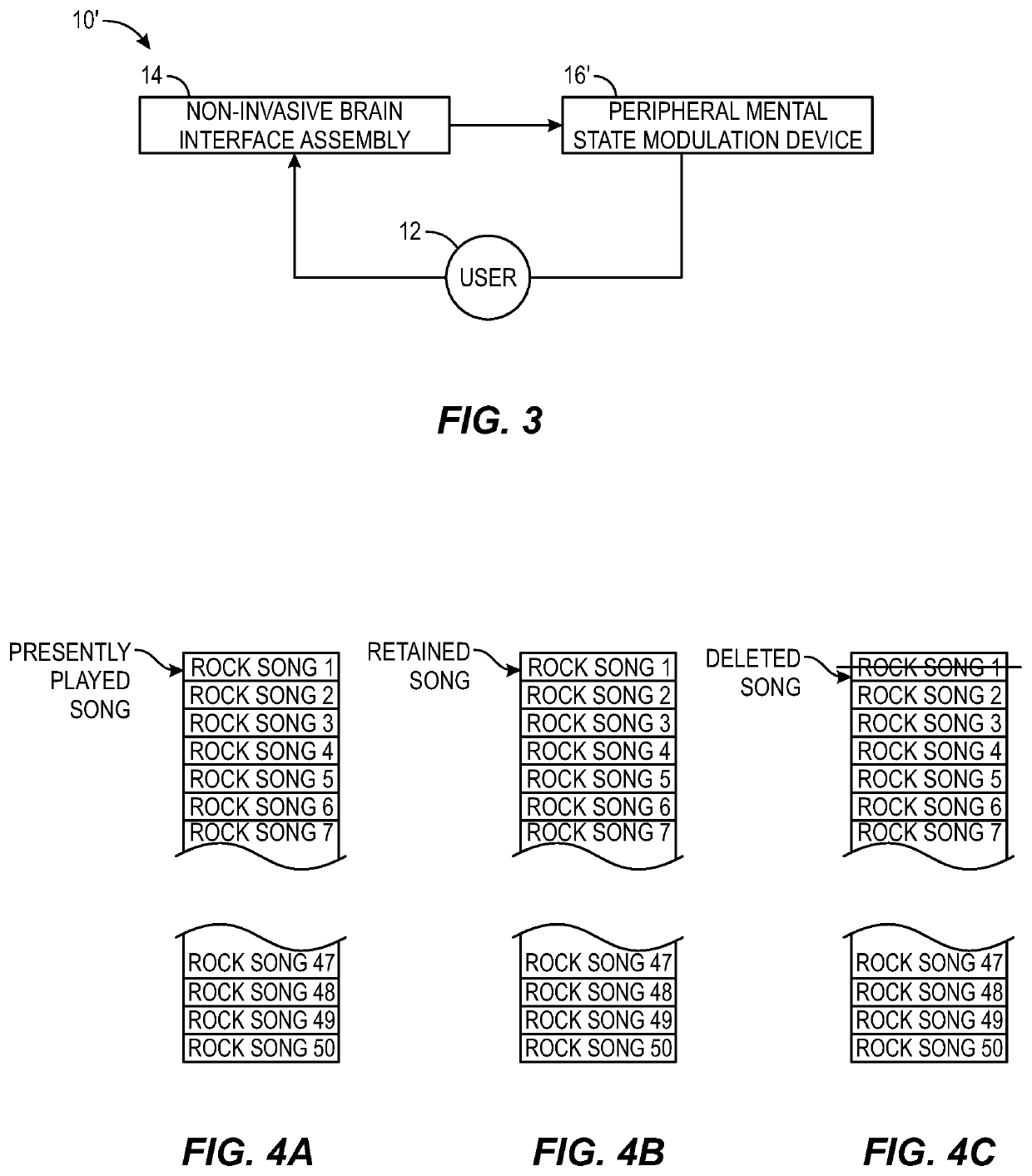 Modulation of mental state of a user using a non-invasive brain interface system and method