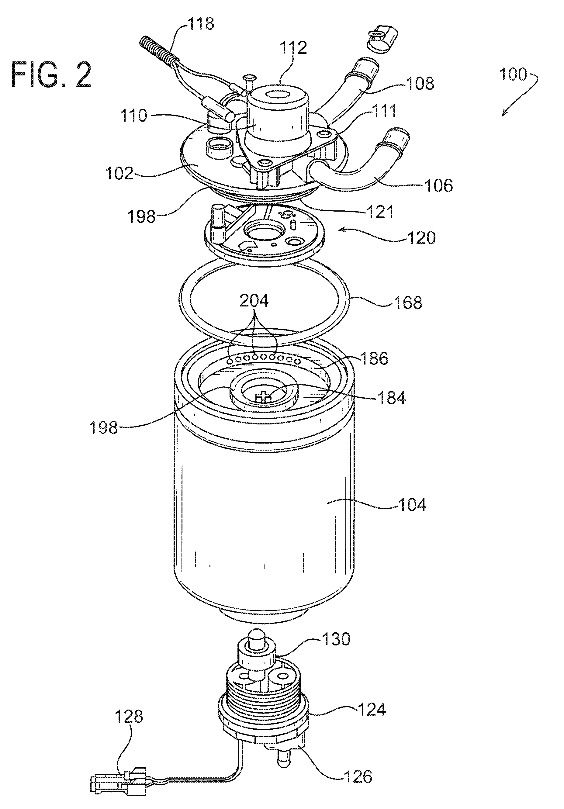 Coalescing element