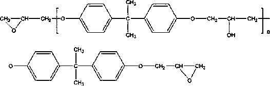 Preparation method of dibasic acid chain extension modified epoxy resin