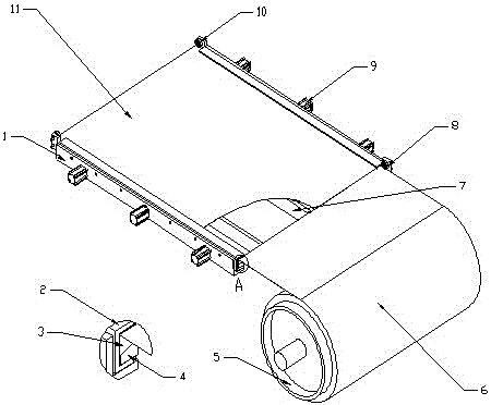 Thin steel sheet automatic loading and unloading device