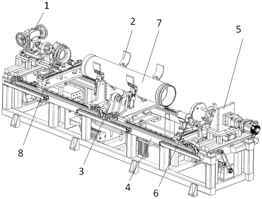 Equipment for installing and disassembling large-diameter non-standard threads