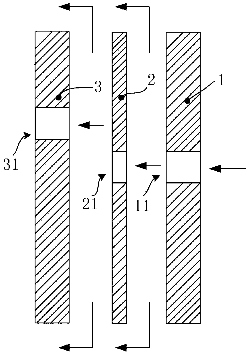 Ozone electrolysis chamber electrolysis structure