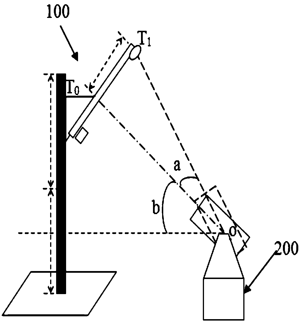 Full-space-domain laser parallelism calibration equipment