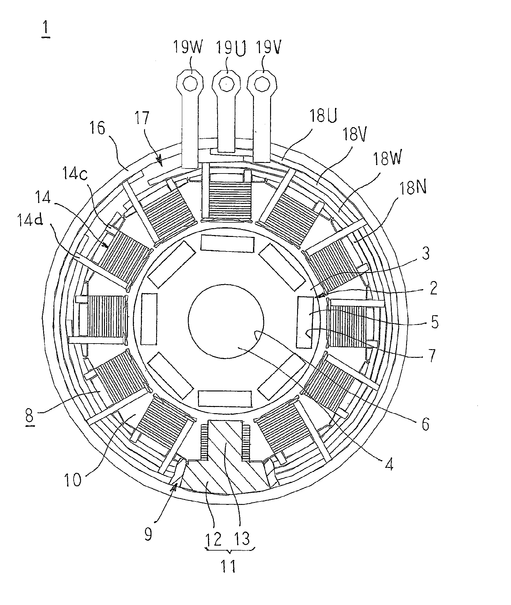 Rotary electric machine